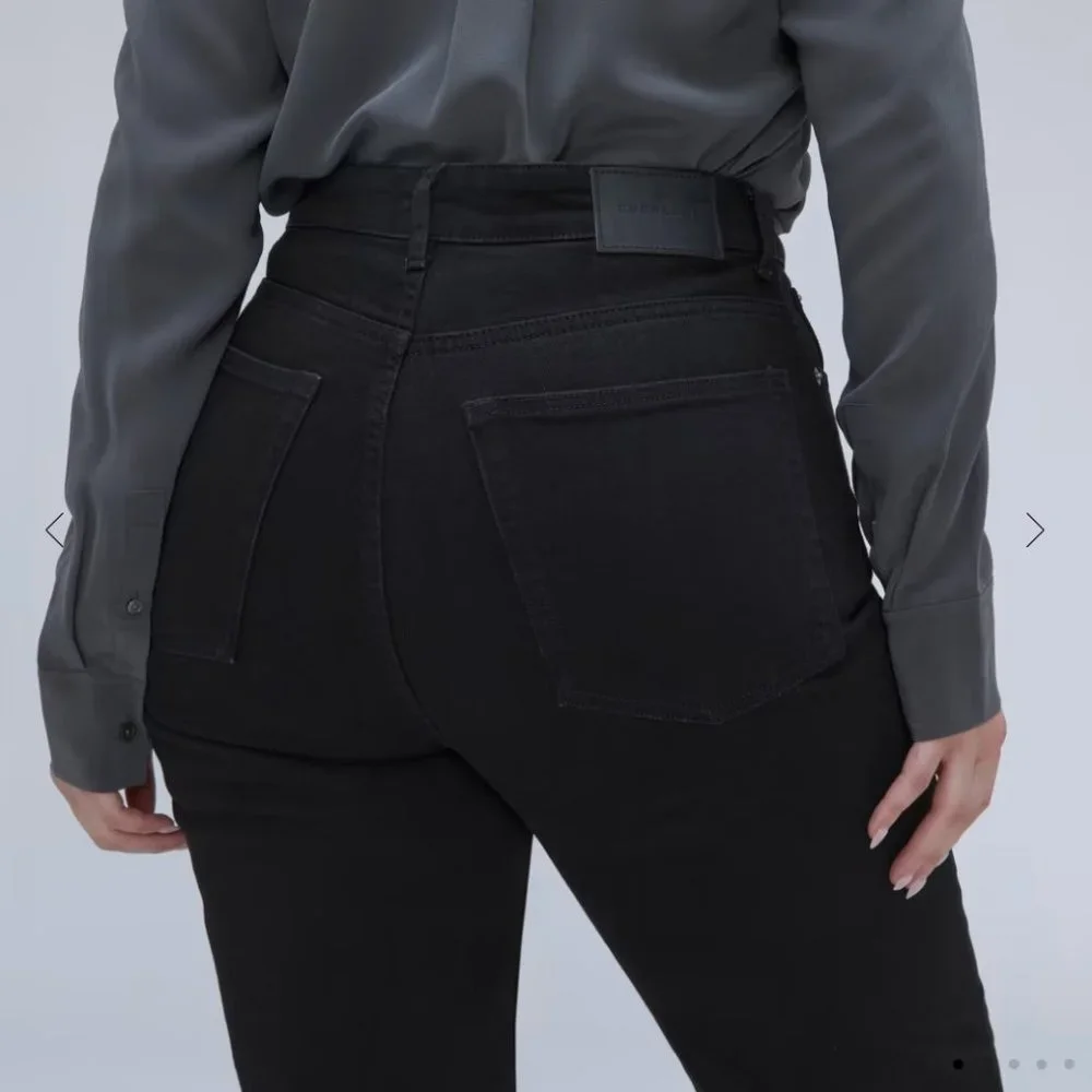 NWT Everlane The Curvy Way High Jean in coal - Picture 3 of 9